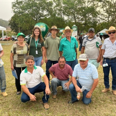 PRODUTORES SILVERIENSES PRESENTES NO VALE DO PIRANGA LEITE