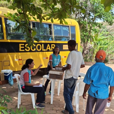 SAÚDE ITINERANTE NA COMUNIDADE DE QUINTÃO