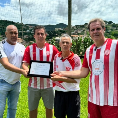 PREFEITURA E SPORT CLUB SAUDENSE PRESTAM HOMENAGEM A "CHÔLA"