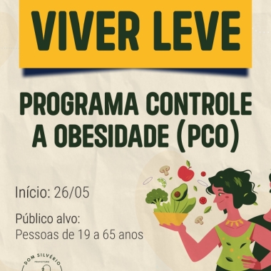 PARTICIPE DO GRUPO DE TRATAMENTO E CONTROLE DE OBESIDADE