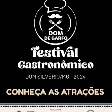 2ª EDIÇÃO DO FESTIVAL GASTRONÔMICO DOM DE GARFO