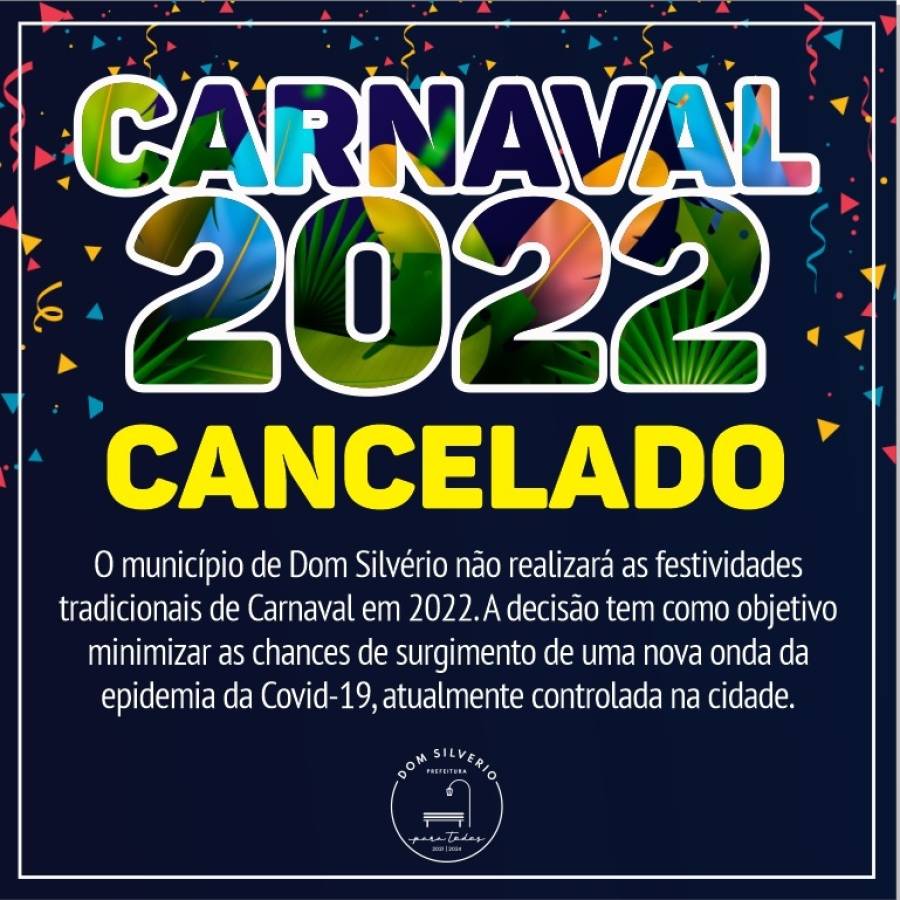 Cancelamento do Carnaval 2022