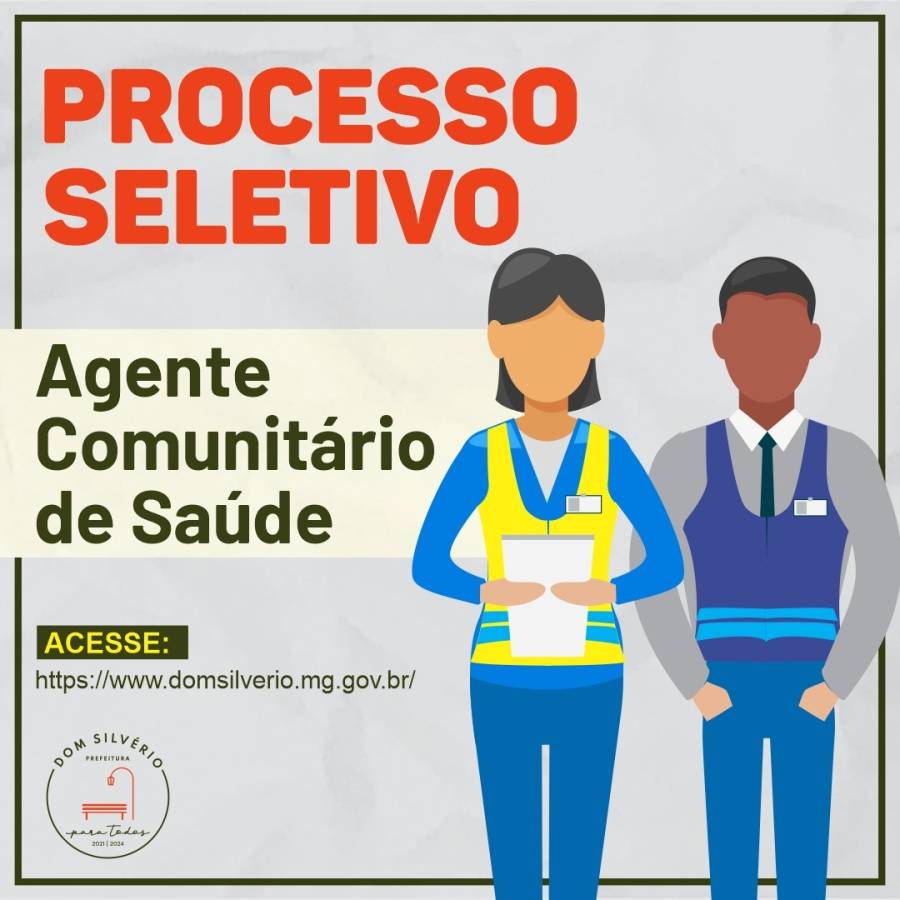 PROCESSO SELETIVO PARA AGENTE COMUNITÁRIO DE SAÚDE