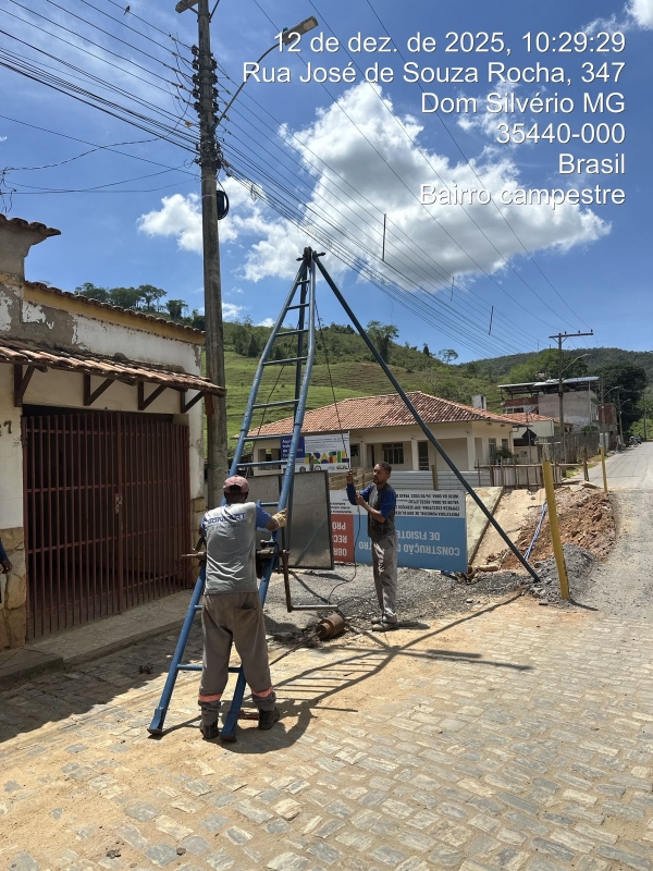 PREFEITURA DE DOM SILV&Eacute;RIO INICIA OBRA DA NOVA PONTE DO CAMPESTRE