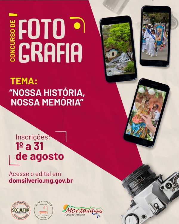 CONCURSO DE FOTOGRAFIAS “NOSSA HISTÓRIA, NOSSA MEMÓRIA!”