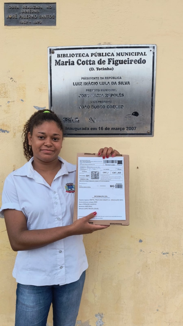 BIBLIOTECA MUNICIPAL RECEBE NOVOS KITS DO PNLD+ E AMPLIA SEU ACERVO