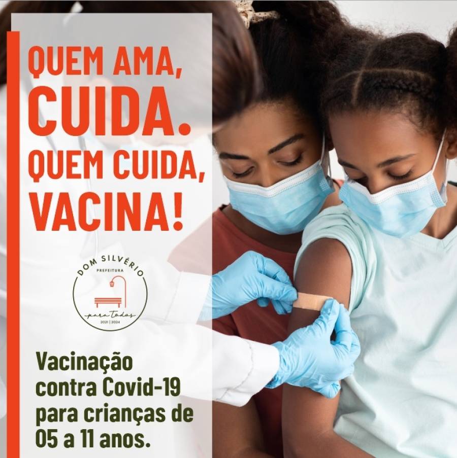 Vacinação Covid-19 para Crianças de 05 a 11 anos