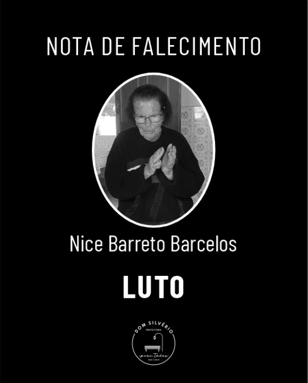 NOTA DE FALECIMENTO