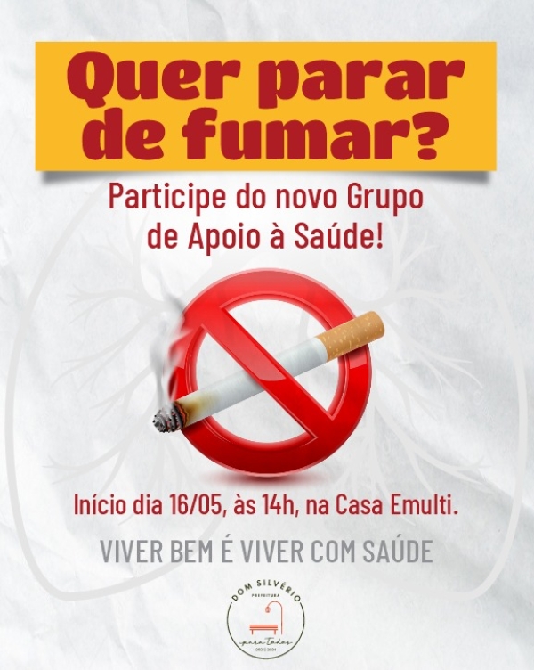 QUER PARAR DE FUMAR?