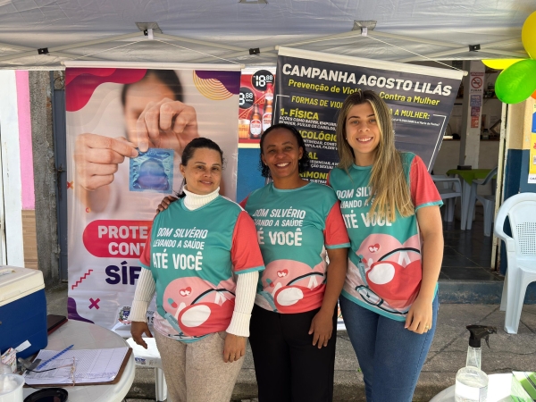 TENDA DA SA&Uacute;DE OFERECE VACINA&Ccedil;&Atilde;O E SERVI&Ccedil;OS DE PREVEN&Ccedil;&Atilde;O NA PRA&Ccedil;A JO&Atilde;O COTA DE FIGUEIREDO