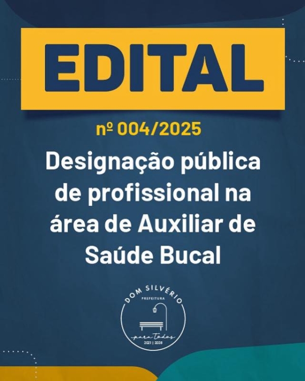 PROCESSO SELETIVO PARA AUXILIAR DE SAÚDE BUCAL